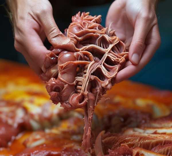 鸡胗部位大揭秘，图解厨房佳肴的独特魅力,揭秘厨房佳肴，鸡胗的哪个部位及其独特图解展示,美食,储存,第1张