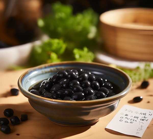 黑豆泡醋养生益处多，每日最佳食用量大公开！,黑豆泡醋养生功效显著，每日食用量揭秘！,蛋白,食用量,养生之道,第1张