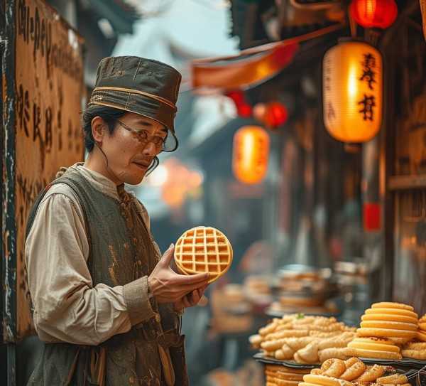 鸡蛋仔的起源之谜，独特小吃的背后传奇